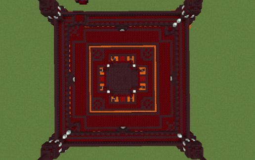 Spawn / Hub Nether schematic - building