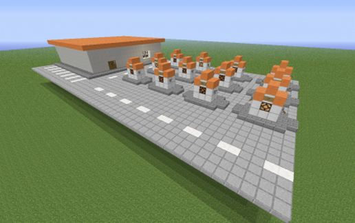 GasStation schematic - building
