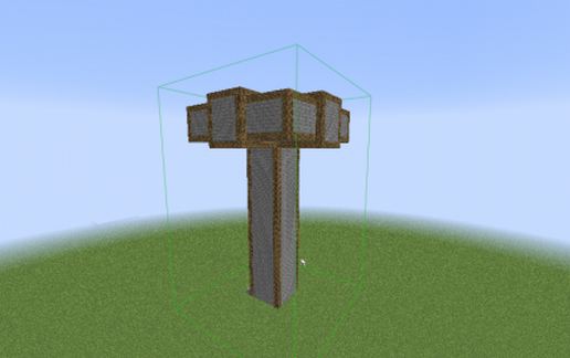 decorate mob tower schematic - building