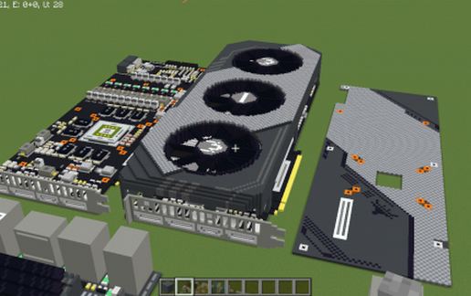 AMD RX 5700 XT EVO GAMING (ASUS TUF Series) schematic - building