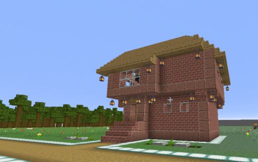 Brick House schematic - building