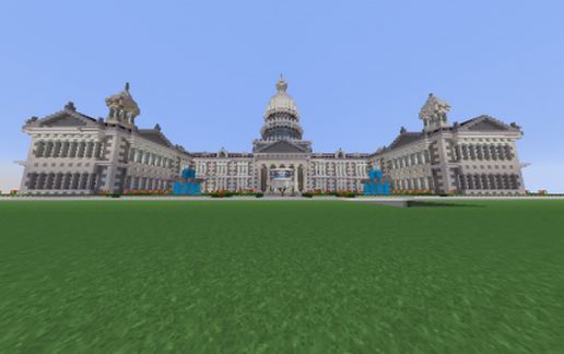 Minecraft Giant Villa schematic - building