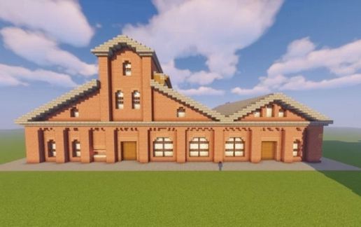 Factory schematic - building