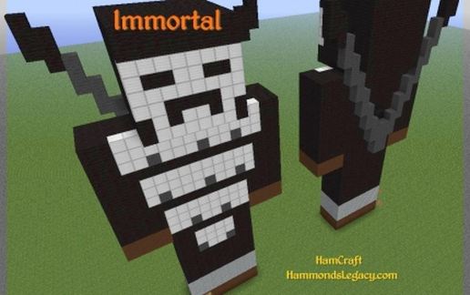 Immortal Statue schematic - building