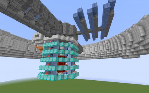 Giant Space Station schematic - building