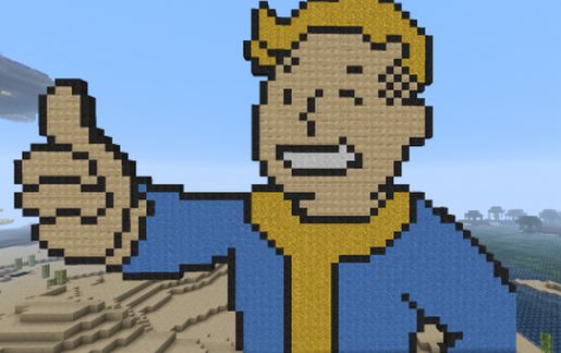 Vault boy schematic - building