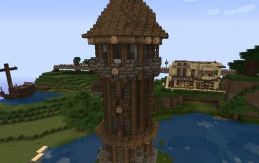 Simple Tower schematic - building