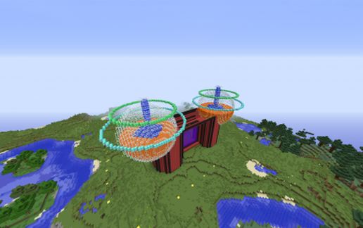 Massive Nether Portal schematic - building