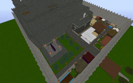 Mega castle schematic - building