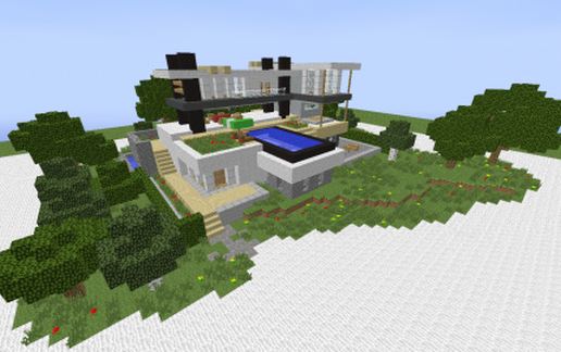 Luxury House #1 schematic - building