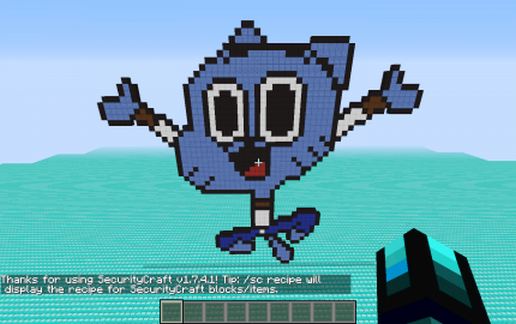 Huge Gumball schematic - building