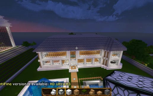 Lands Port Mansion schematic - building