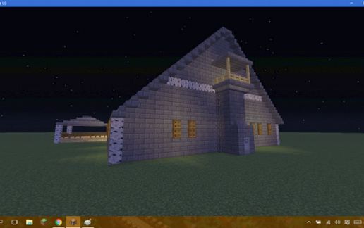 Large House (unfurnished) schematic - building