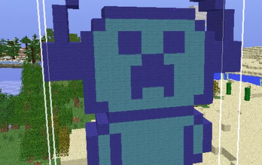 Pixel Creep! schematic - building