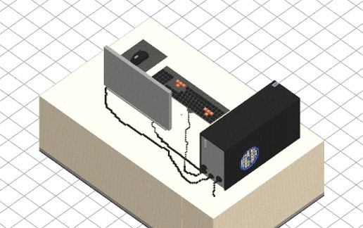 Computer schematic - building
