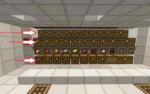 Semi Automatic Furnace schematic - building