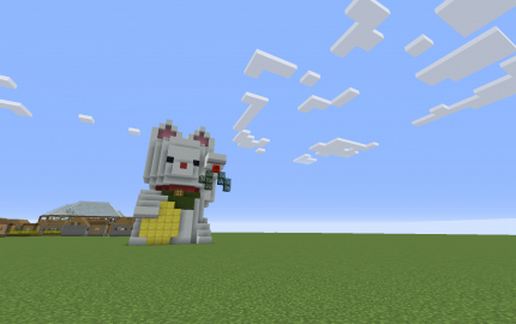 Lucky Cat schematic - building