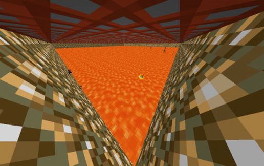 Super Spleef arena schematic - building