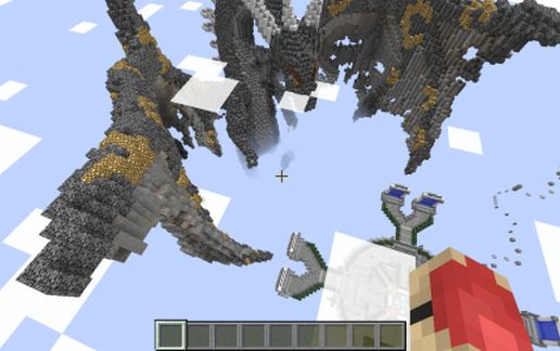 Huge Black Dragon