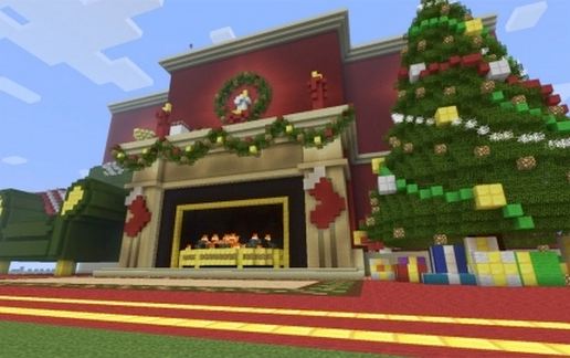 Christmas Fireplace schematic - building