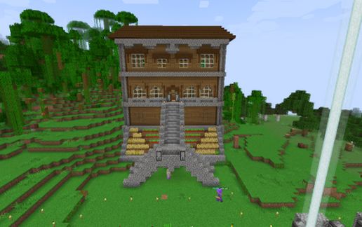 My Pillager House schematic - building