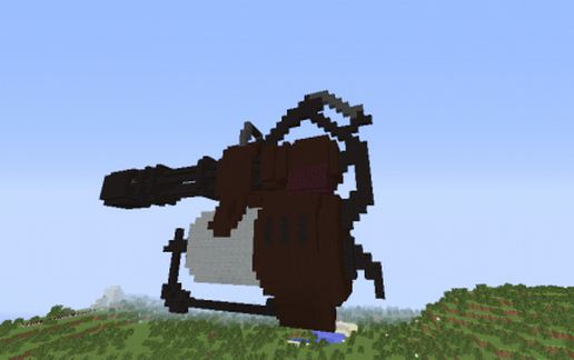 minigun schematic - building