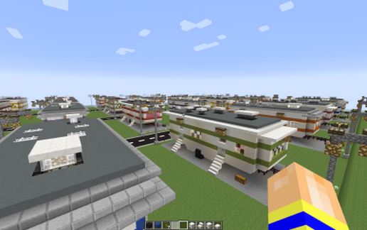 Caravan Site / Trailer Park schematic - building