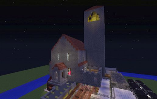 Resident Evil 4 Church schematic - building
