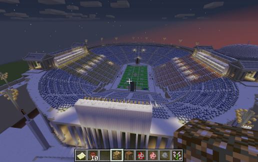 Old Soldier Field schematic - building