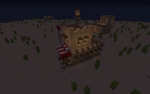 Desert styled house #2 schematic - building