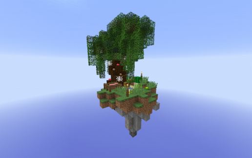 sky island survival schematic - building