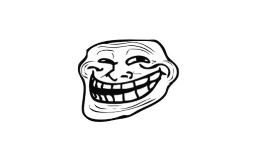 Trollface Pixel Art for Map Painting