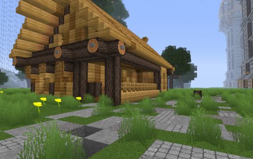 rustic home schematic - building