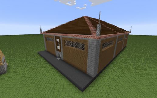 Galpão para Fábrica Simples schematic - building