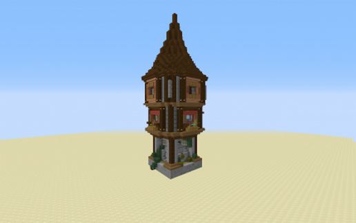 MC tower schematic - building