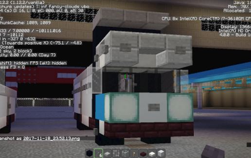 Heavily-decorated 10W Cargo Truck