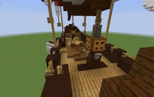 Rocket Airship Medium size (modded)