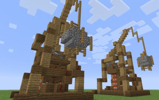 Medieval Trebuchet v1.0 schematic - building