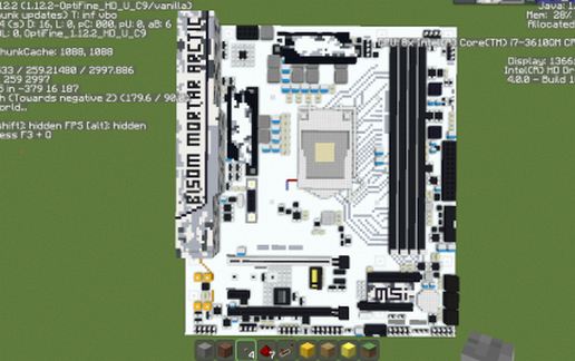 Intel B150M-MORTAR ARCTIC (MSI) schematic - building