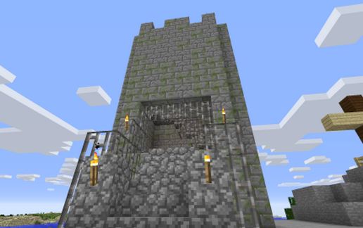 Ruin with smugglercamp schematic - building