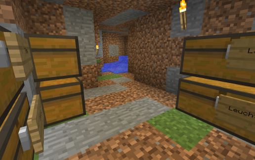 Ruin with smugglercamp