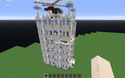 Futurist Tower schematic - building
