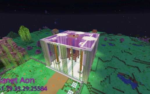 Quartz Spawn Temple schematic - building