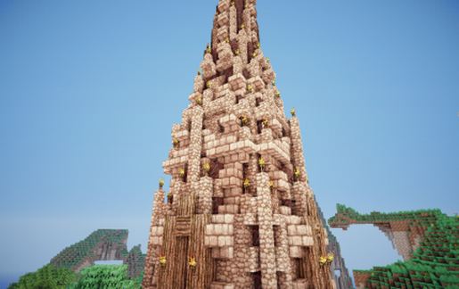 Magician Tower schematic - building