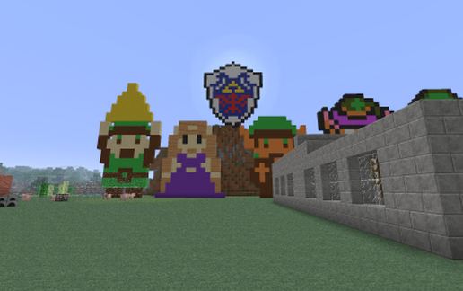 Shield (Zelda) schematic - building