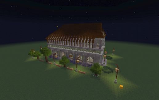 Small Temple schematic - building