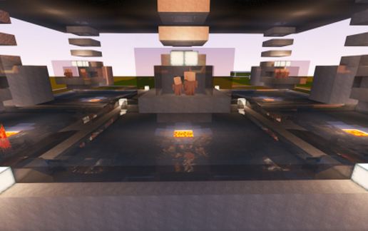 Super Iron Golem Farm schematic - building