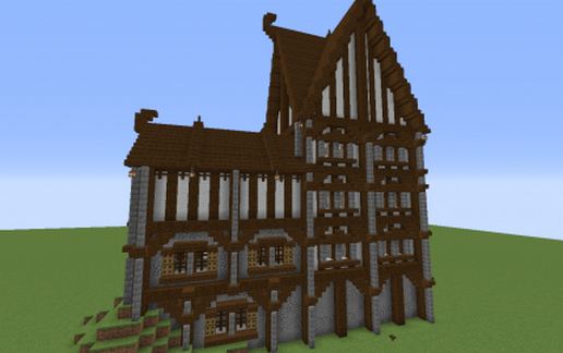 Medieval Town Collection 1 Building 9 schematic - building