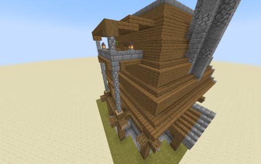Survival House schematic - building