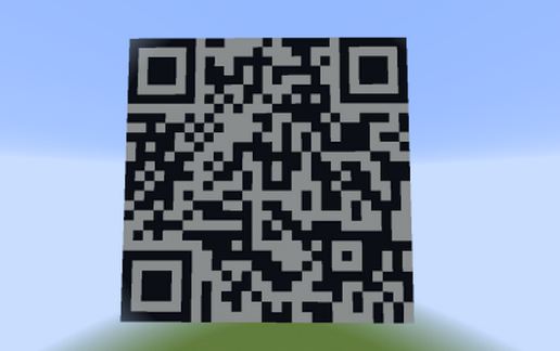 Rick Roll QR Code Pixelart schematic - building
